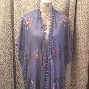 🆕 Marcus Adler Lovely Cover Up Throwover 👙🦋☀️